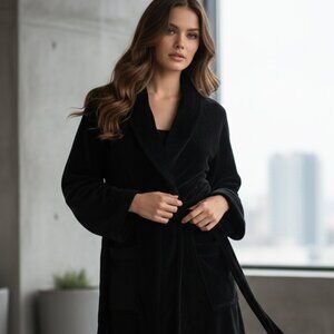Victoria's Secret Black Wrap Jacket